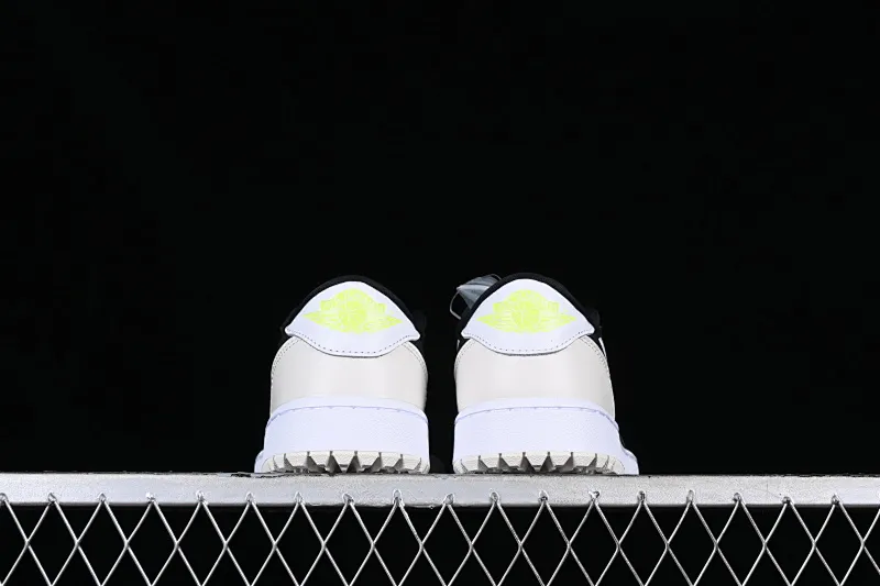 All categories Air Jordan Jordan series basketball shoes Air Jordan 1 Low G version pure original Air Jordan 1 Low Golf AJ1 Joe 1 new golf version white gray DD9315-108